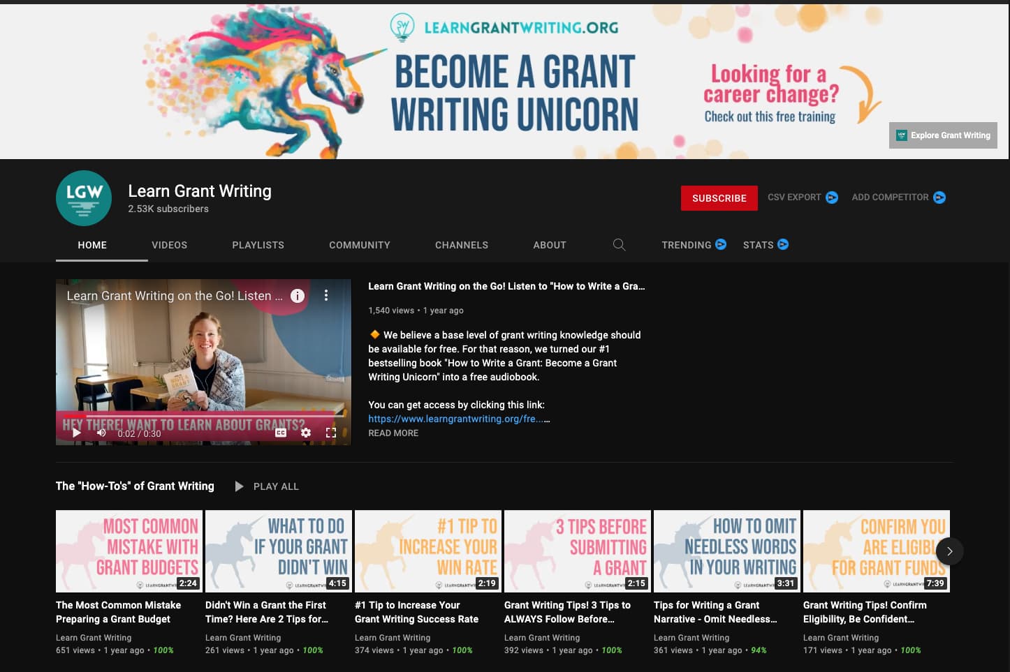 How To Write A Grant Starter Kit - Free Grant Writing Classes Online