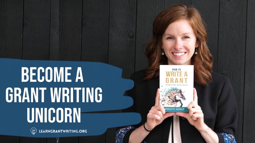 Become a Grant Writing Unicorn With This Book