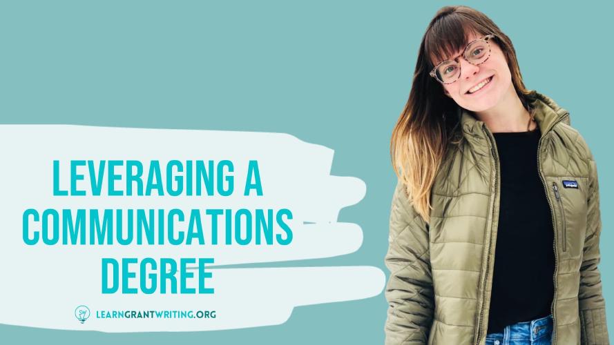  Communications Graduate Becomes Grant Writer 