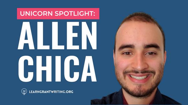 Allen: Communications Manager To Full-Time Grant Writer Working Meaningfully In Only 10 Months