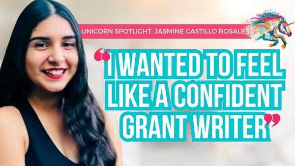 Beating Imposter Syndrome: Jasmine's Federal Grant Writing Journey