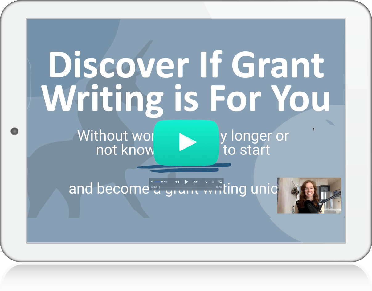 How to Write A Grant: Become a Grant Writing Unicorn book